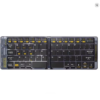 Portable Ultra Slim Travel Keyboard Rechargeable Quiet Triple Device BT Keyboard Long Battery Life for Laptop Tablet Phone