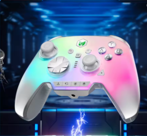 MOJHON Bigbigwon Rainbow 3 Gamepads Tri Mode Wireless Nearlink Game Controller