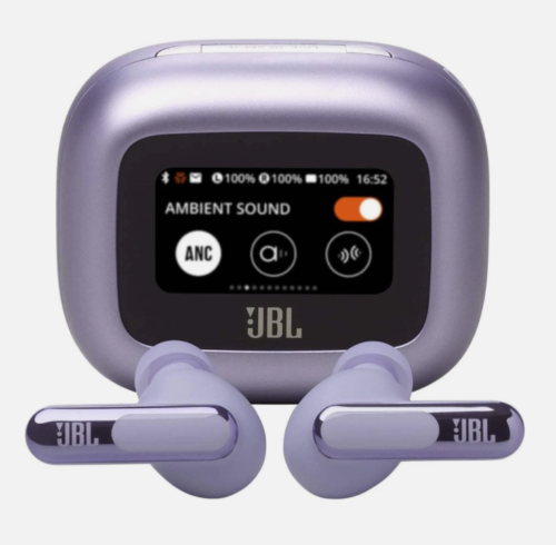 JBL Live Beam 3 - True wireless noise-cancelling closed-stick earbuds, 48Hrs tot