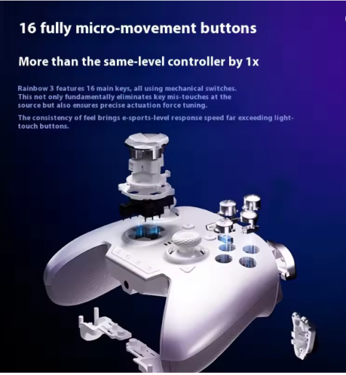 Screenshot_103 MOJHON Bigbigwon Rainbow 3 Gamepads Tri Mode Wireless Nearlink Game Controller