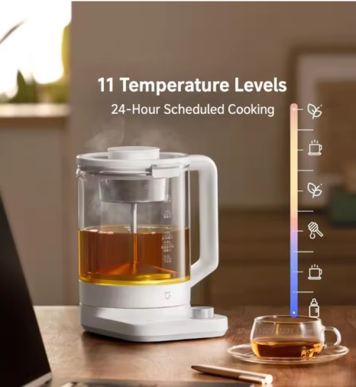 Original MIJIA Health Kettle P1 Smart Multifunctional Electric Cooking Pot 1.8L 220V Food Grade Material 10-Level