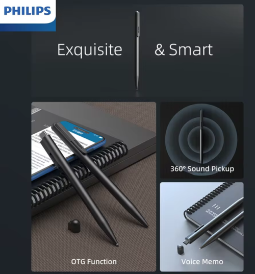 Philips VTR5910 Portable Digital Voice Recorder