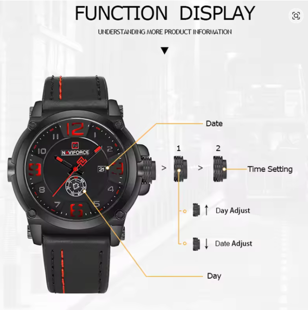NAVIFORCE Military Sport Watches