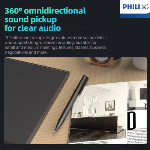 Philips VTR5910 Portable Digital Voice Recorder