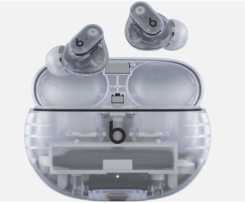 Beats Studio Buds+ Wireless Earbuds Noise Cancelling Apple Android Transparent