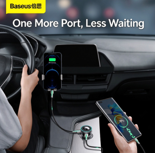 Baseus Car Bluetooth Receiver Hi-Fi MP3 Player Audio Adapter