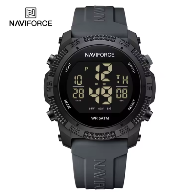 Naviforce 7104 New LCD Digital Wristwatch