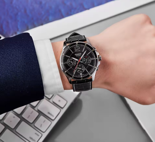 CASIO MTP-1374L Multifunction Quartz Watch