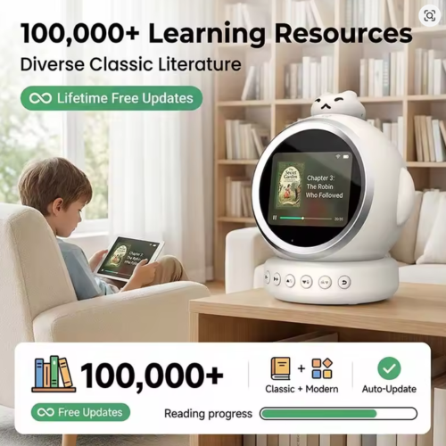 Smart AI Alarm Clock for Kids Ok to Wake