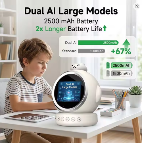 Smart AI Alarm Clock for Kids Ok to Wake