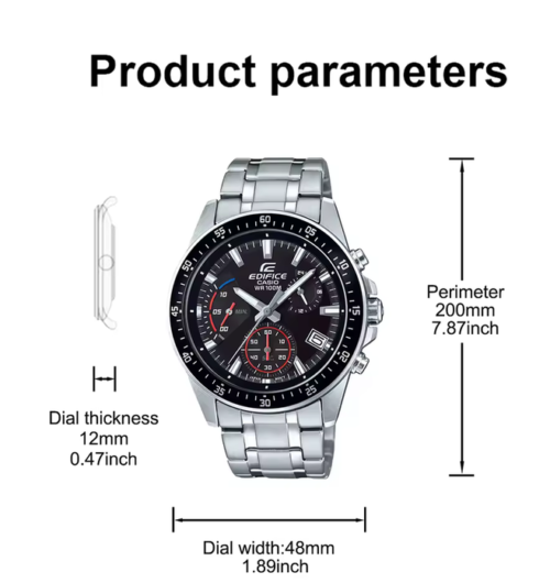 CASIO EFV-540D Mens Quartz Watch