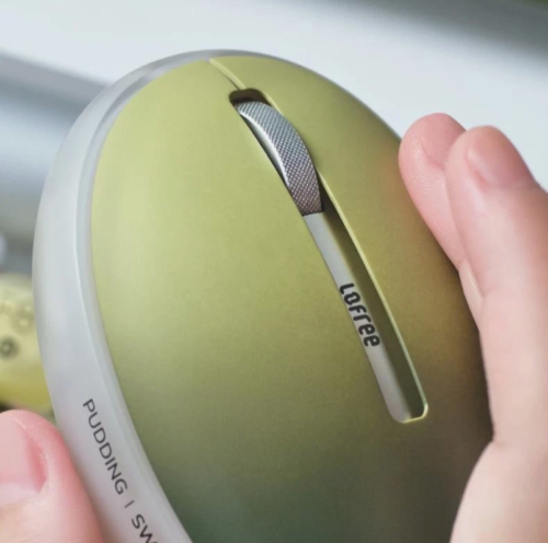 Lofree OE929 PUDDING 2.4G Wireless Bluetooth Mouse 3600DPI For iOS Win PC Laptop