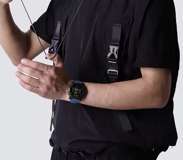 Naviforce 7104 New LCD Digital Wristwatch