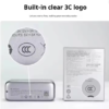 MIIIW Digital Display Fast Charging Power Bank 45W 10000mAh Large Capacity Built-in 70cm Retractable Cable Power Bank Chargers