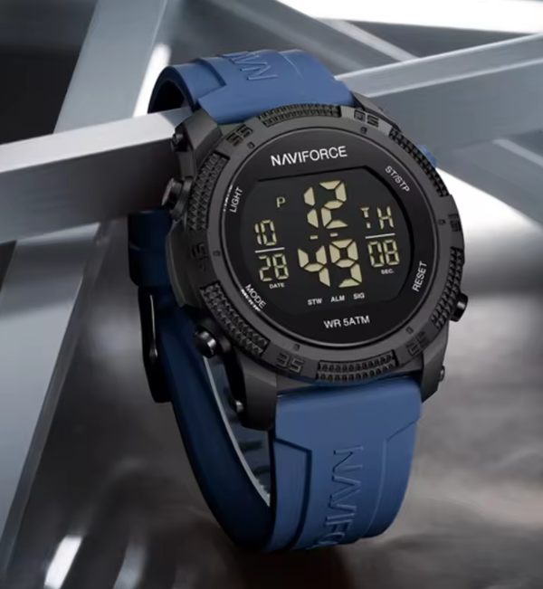 Naviforce 7104 New LCD Digital Wristwatch