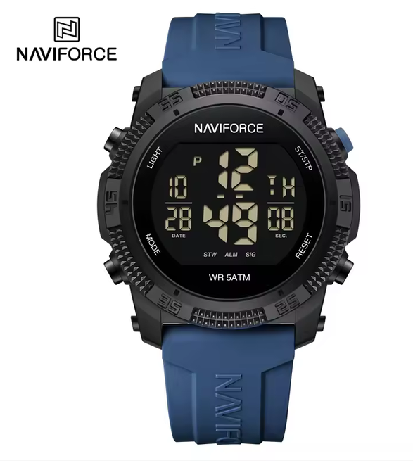 Naviforce 7104 New LCD Digital Wristwatch