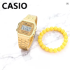 Casio A168WG-9W Vintage Gold Small Square Digital Watch