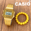 Casio A168WG-9W Vintage Gold Small Square Digital Watch