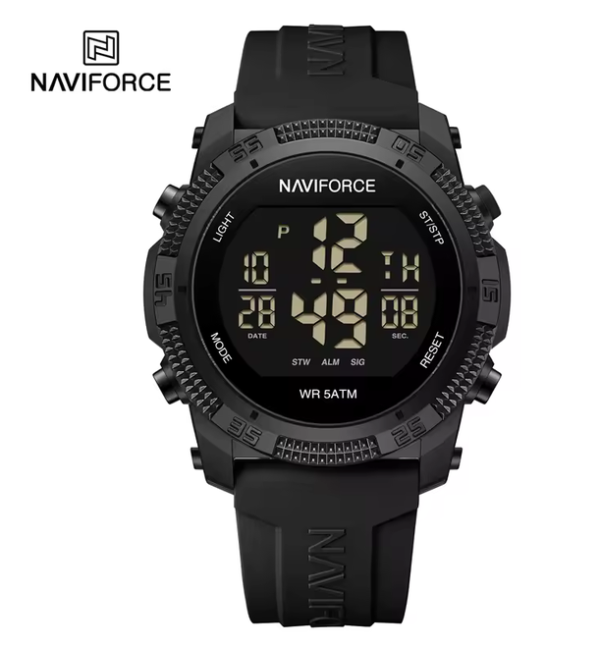 Naviforce 7104 New LCD Digital Wristwatch