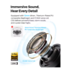 SOUNDPEATS C30 Wireless Earphones -52dB Hybrid ANC Bluetooth 6.0 Headphones Hi-Res LDAC Audio