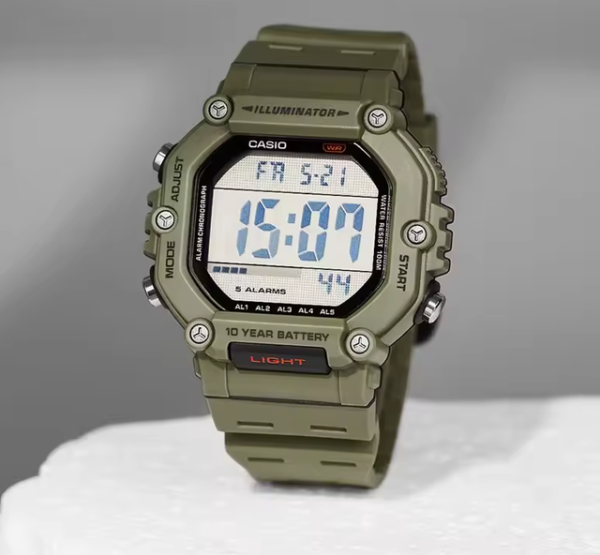 Casio AE-1600H Series Waterproof Sports Wristwatch