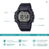 Casio AE-1600H Series Waterproof Sports Wristwatch