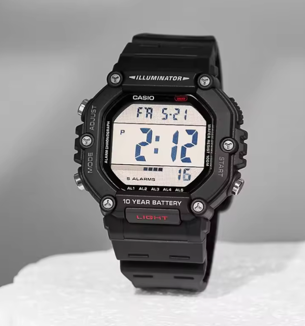 Casio AE-1600H Series Waterproof Sports Wristwatch