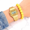 Casio A168WG-9W Vintage Gold Small Square Digital Watch