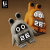 miHoYo Game Bangboo Clock Zenless Zone Zero Bangboo Electronic Calendar Alarm Clock Desktop