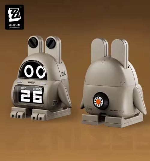 miHoYo Game Bangboo Clock Zenless Zone Zero Bangboo Electronic Calendar Alarm Clock Desktop