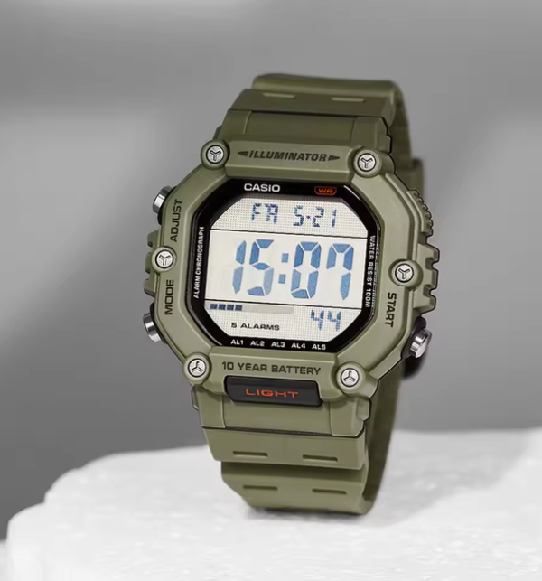 Casio AE-1600H Series Waterproof Sports Wristwatch