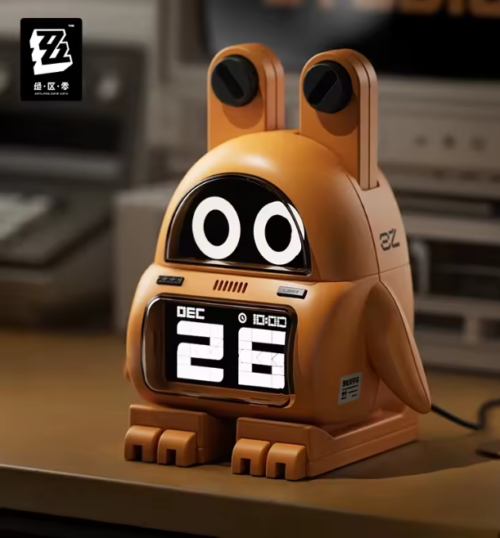 miHoYo Game Bangboo Clock Zenless Zone Zero Bangboo Electronic Calendar Alarm Clock Desktop