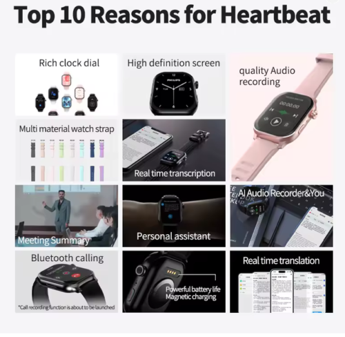 Philips Voice Recorder Smart Watch