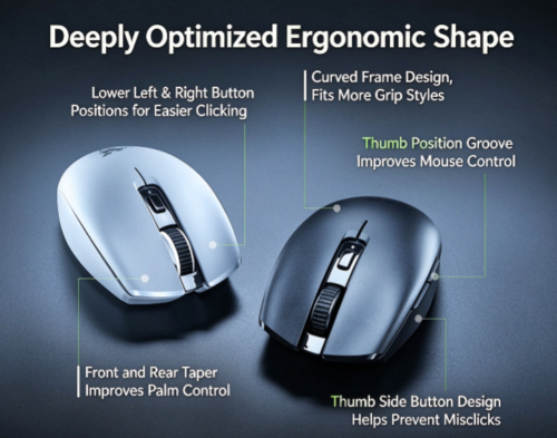 Razer Orochi V2 Quartz Wireless Dual-Mode Lightweight E-Sports Gaming Mouse