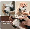 VILTROX Air Series Silver Version AF Autofocus Prime Lens