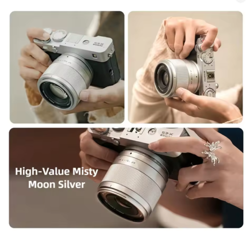 VILTROX Air Series Silver Version AF Autofocus Prime Lens
