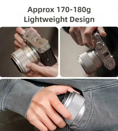 VILTROX Air Series Silver Version AF Autofocus Prime Lens