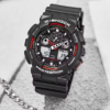 CASIO GA-100-1A4DR Analog-Digital Watch