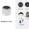 VILTROX Air Series Silver Version AF Autofocus Prime Lens