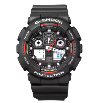 CASIO GA-100-1A4DR Analog-Digital Watch