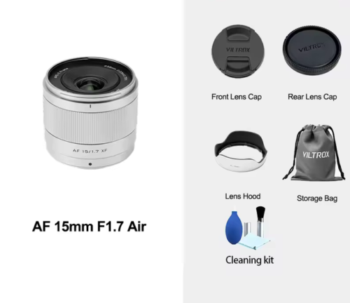 VILTROX Air Series Silver Version AF Autofocus Prime Lens