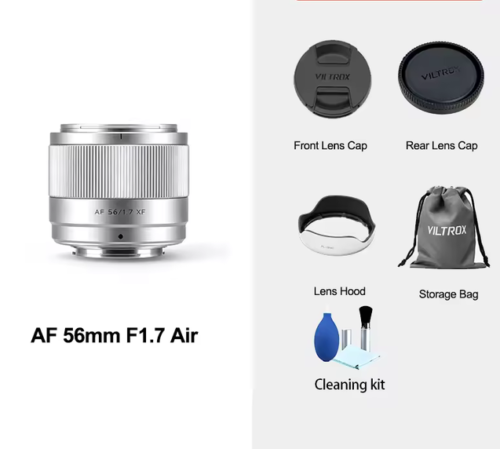 VILTROX Air Series Silver Version AF Autofocus Prime Lens