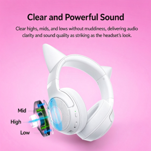 Razer Kraken Kitty V2 BT Wireless RGB Headset