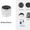 VILTROX Air Series Silver Version AF Autofocus Prime Lens
