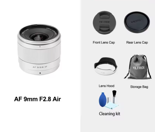 VILTROX Air Series Silver Version AF Autofocus Prime Lens