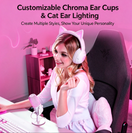 Razer Kraken Kitty V2 BT Wireless RGB Headset