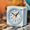 Casio TQ-146-7PF Small Analog Alarm Clock