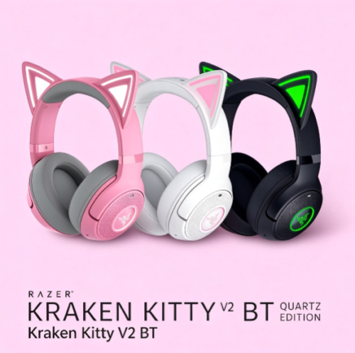 Razer Kraken Kitty V2 BT Wireless RGB Headset