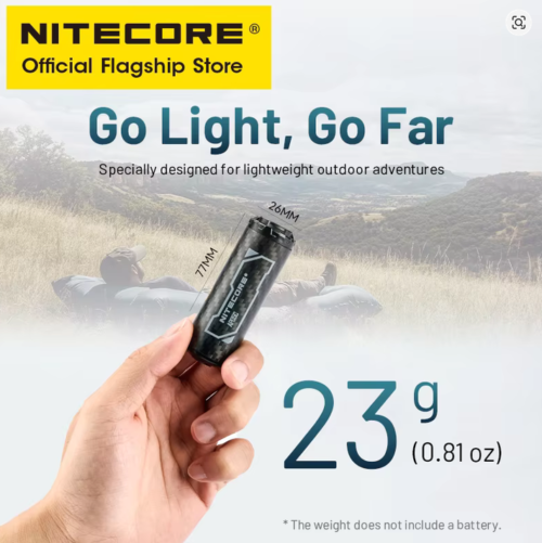 NITECORE AP05C Carbon Fiber Air Pump
