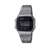 Casio A168WGG-1A/1B Gun Grey Metal Watch